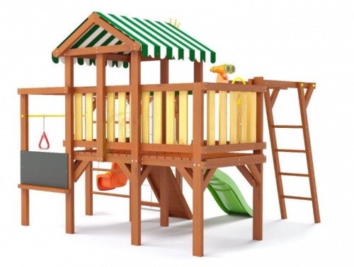 Детская спортивная площадка для дачи Савушка Baby 5 Play