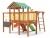 Детская спортивная площадка для дачи Савушка Baby 5 Play
