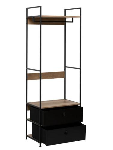 Вешалка напольная Leset Вудми 2 ящика 