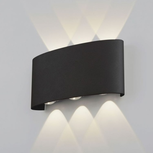 Бра уличное Elektrostandard 1551 Techno Led Twinky Trio черный