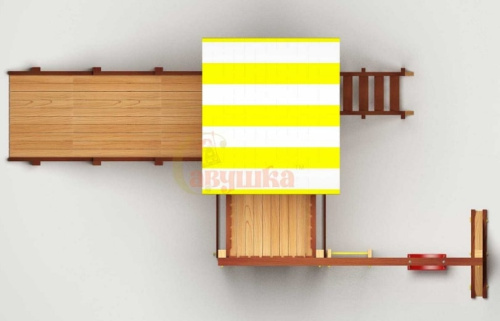 Детская спортивная площадка для дачи Савушка 4 Cезона 5