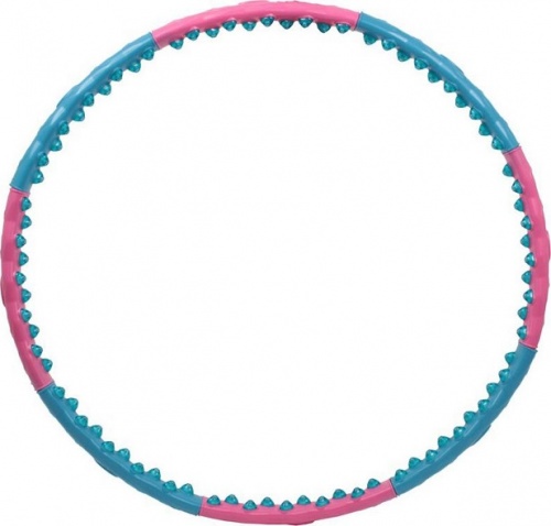 Обруч массажный с 80 силиконовыми шариками с магнитами