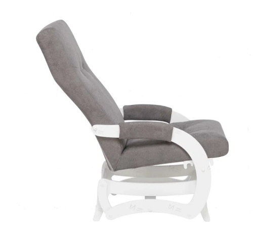 Кресло-маятник Leset Блисс белый Antonio Grey