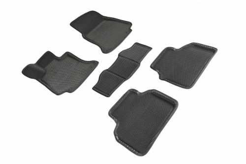 Коврики салона EVA 3D соты для Mercedes-Benz E-Class W213 2016- Черные