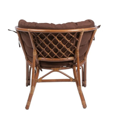 IND Комплект Багама с диваном миндаль матовый подушка коричневая 