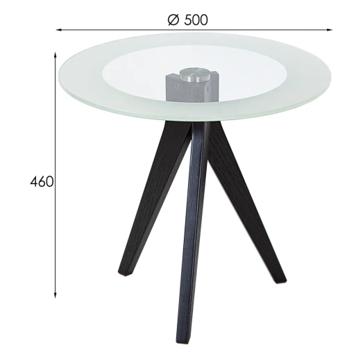 Стол журнальный Рилле 441 черный 