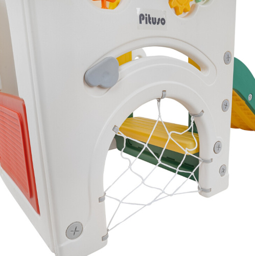 Горка-комплекс Pituso Fun Space FE-HT-TQK01 зеленый желтый