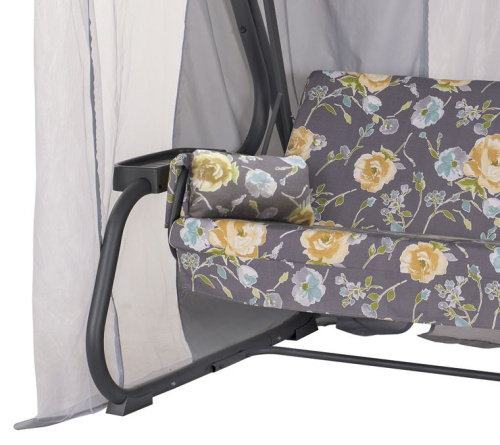 Качели садовые Корсика A54A.528 антрацит Удачная мебель