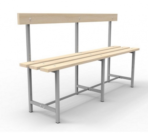 Скамья СТ-5 со спинкой регулируемые опоры 