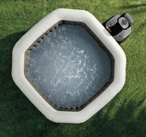 Бассейн-джакузи Intex Jet and Buble Deluxe 218x71 см (28462GN)