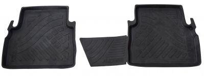 Коврики салона резиновые с бортиком для Chevrolet Lacetti