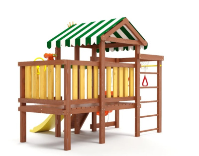 Детская спортивная площадка для дачи Савушка Baby 6 Play