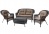 Комплект мебели LV520BB Вrown/Beige