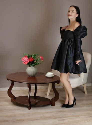 Стол журнальный Овация М Темно-коричневый 