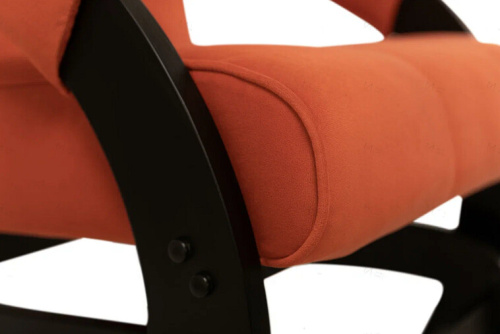 Кресло-маятник Leset Хилл венге Velur V39