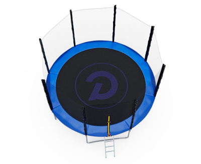 Батут с сеткой DFC PELPO 12ft с лестницей BLUE