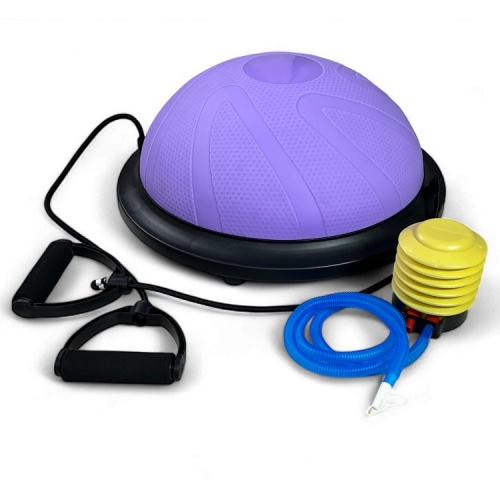 Балансировочная платформа CALVIANO Bosu Ball 46 см фиолетовый