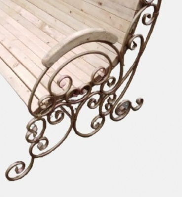 Скамейка кованая СК61 Грифонсервис