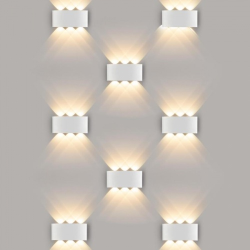 Бра уличное Elektrostandard 1551 Techno LED Twinky Trio белый