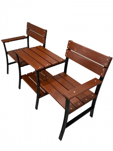 Скамейка садовая МФ-7 Дуэт окрашенный