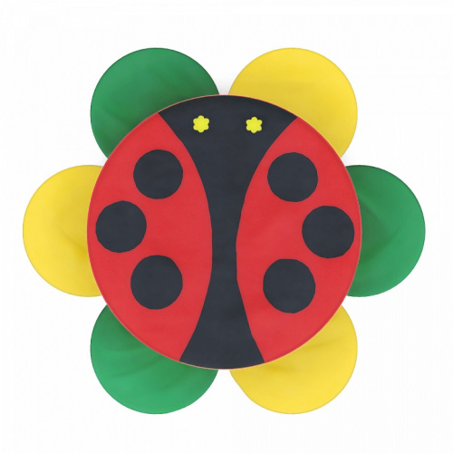 Мягкий пуфик Божья коровка ДМФ-МК-01.11.00