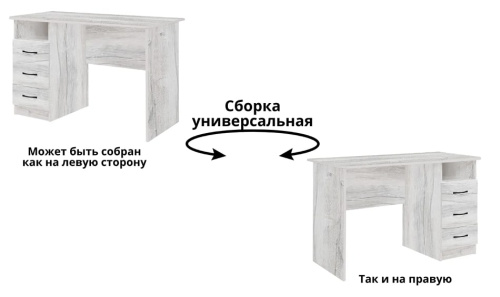 Стол АЛЬЯНС дуб монте-карло 