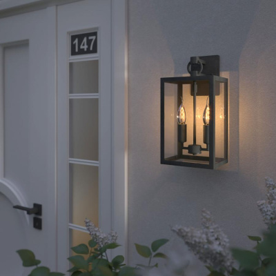 Бра уличное Elektrostandard Candle D 35150/D темно-серый