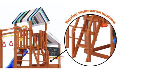 Детская площадка для дачи Савушка TooSun 13 синий