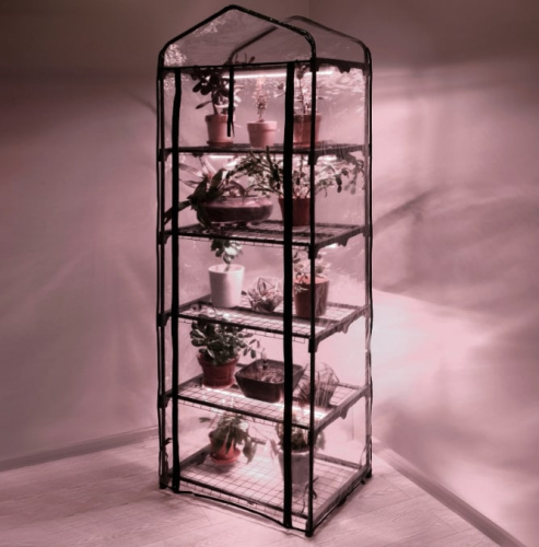 Теплица переносная ЭРА Fito-House-5 со светильниками / Б0057743