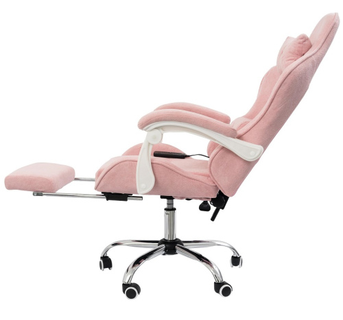 Вибромассажное кресло Calviano AVANTI ULTIMATO pink fabric 