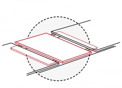Стол обеденный SIGNAL TWINS раскладной дуб артизан/белый мат 