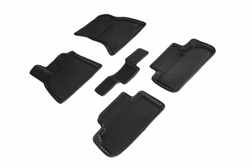 Коврики салона EVA 3D соты для Audi Q5 II Rest 2021- Черные