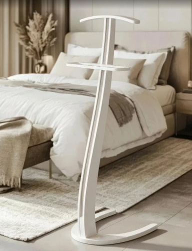 Вешалка костюмная Галант 334 белый 