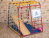 Детский игровой комплекс Вертикаль "Веселый малыш" со щитом