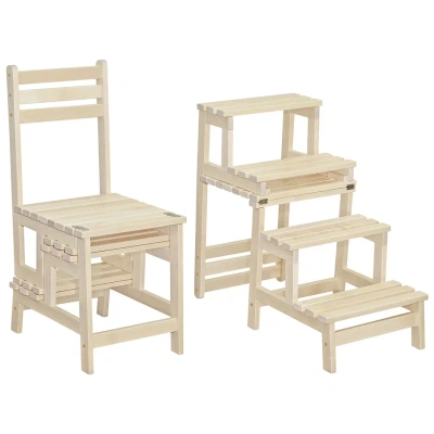 Стул-стремянка Массив лак