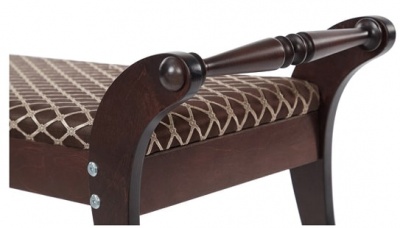 Банкетка Тифани темно-коричневый 