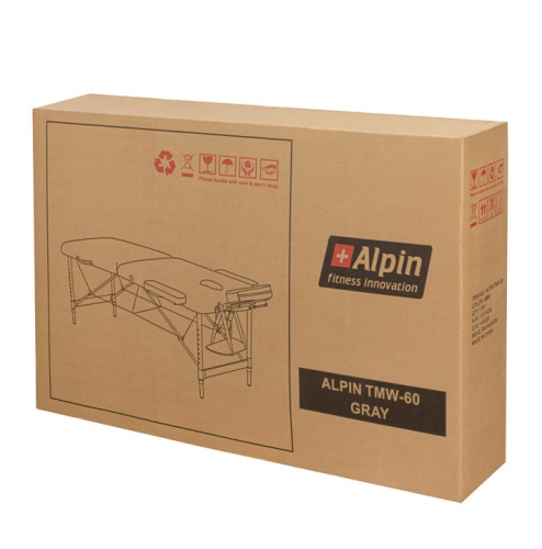 Массажный стол Alpin TMW-60 GRAY