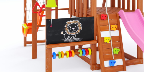 Детская площадка для дачи Савушка TooSun 12 розовый