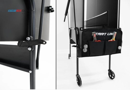 Теннисный стол Olympic с сеткой Black