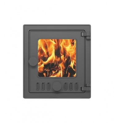 Дверка АСТОН печная ДТ-4С Антрацит