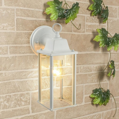Бра уличное Elektrostandard Brick GL 1008D белый