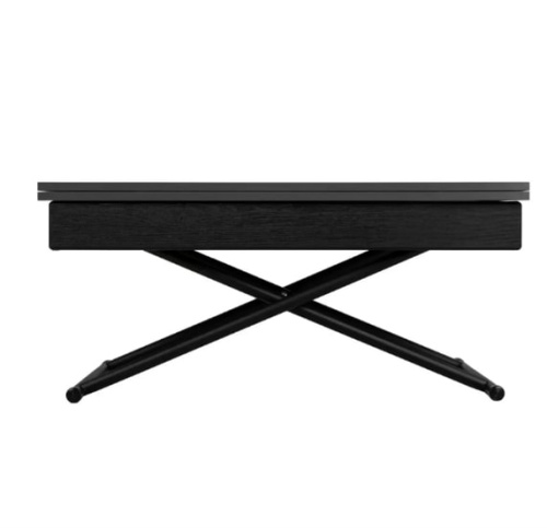 Стол трансформер Лерон графит темный черный 