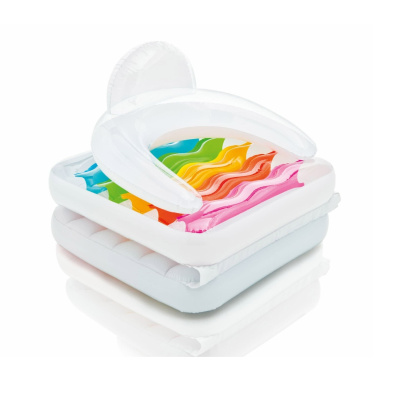 Надувной складной матрас-кресло Intex 58847NP