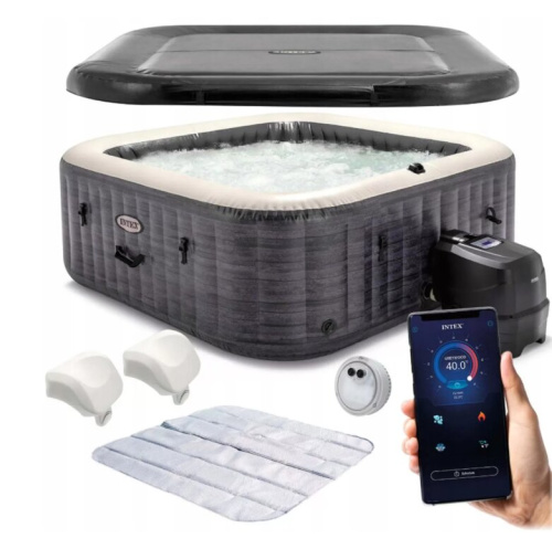 Бассейн-джакузи Intex Greystone Deluxe 175x71 (28450)