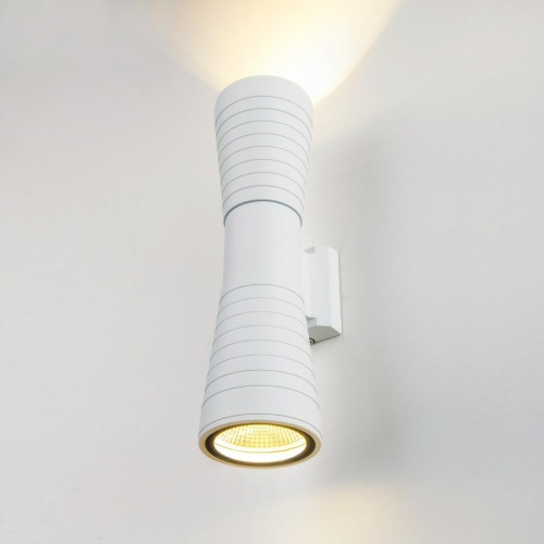 Бра уличное Elektrostandard 1502 Techno Led Tube Doble белый