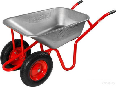 Двухколесная тачка садовая