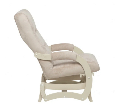 Кресло-маятник Leset Альва слоновая кость Crash lux 3