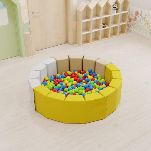 Сухой бассейн Romana 16 граней пастель