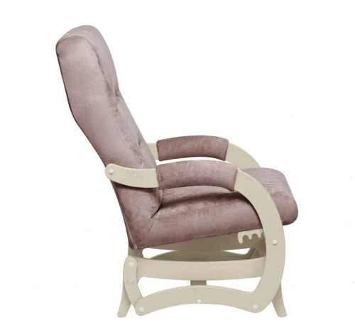 Кресло-маятник Leset Альва слоновая кость Crash lux 6