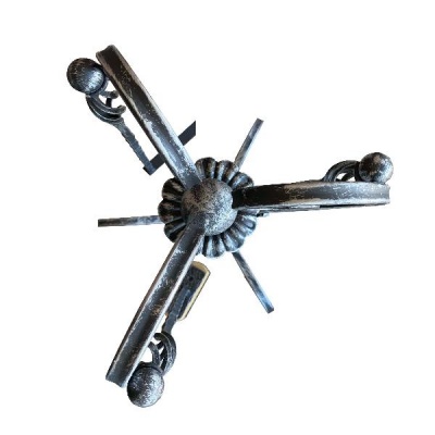 Каминный набор Ваза серебро